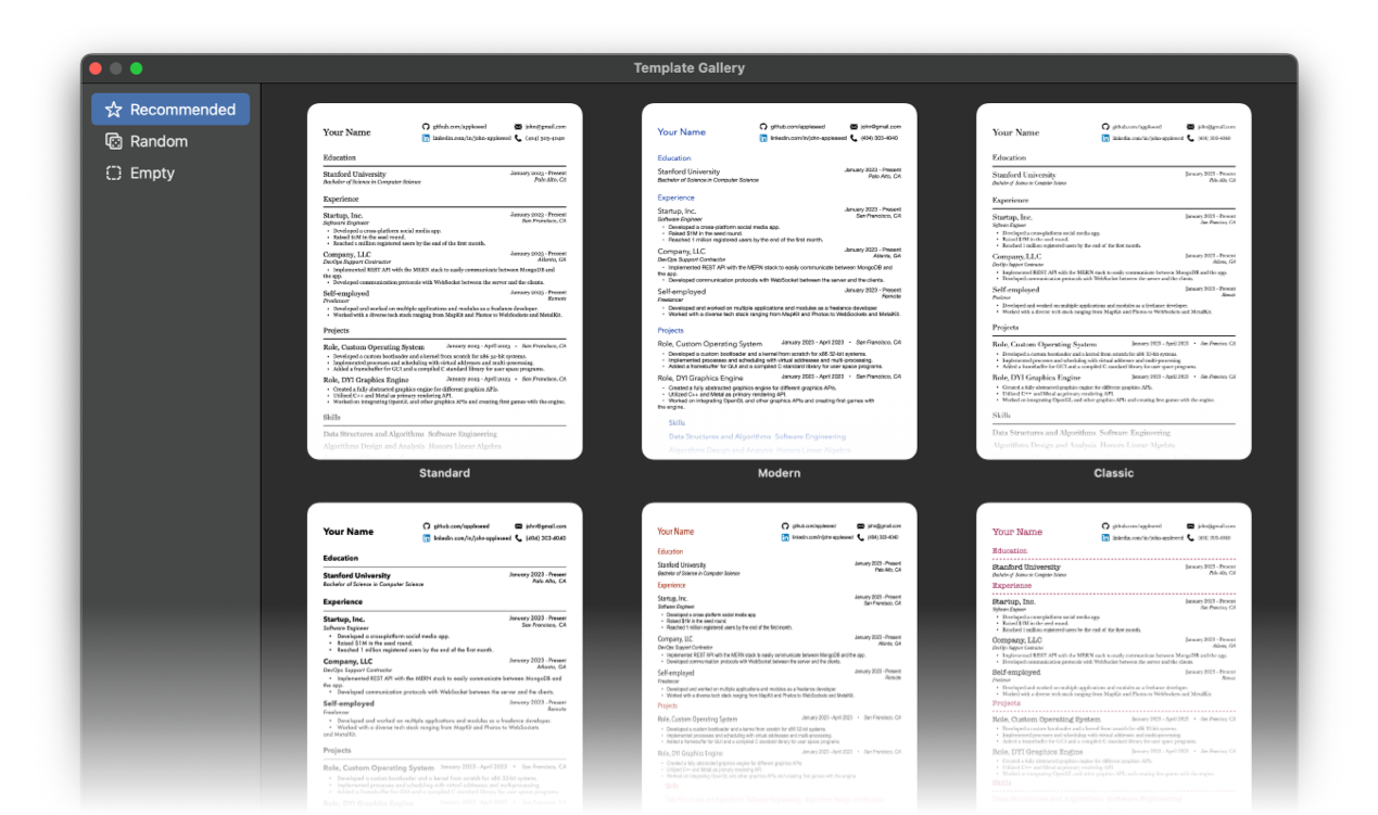 Get ahead with templates recommended by top universities.